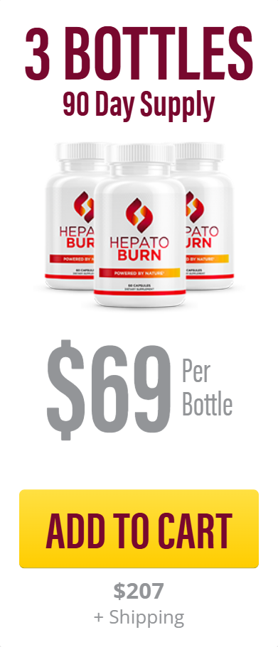 3 bottles Hepato Burn Price
