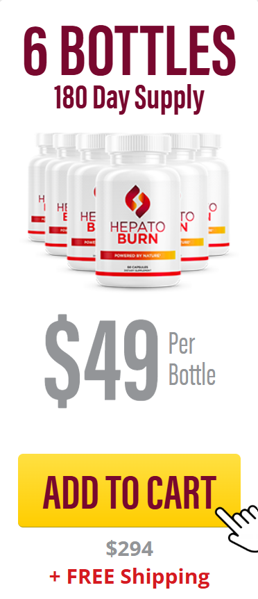 6 bottles Hepato Burn Price