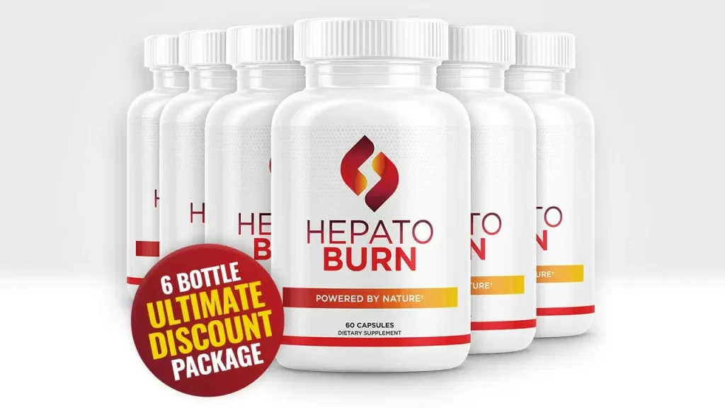 6 bottles of hepatoburn